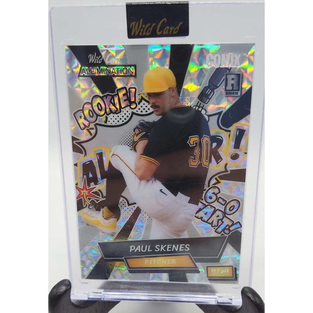 2024‎ Wild Card Alumination Paul Skenes Comix Edition - All-Star Silver Paul...